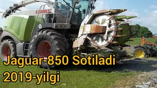 Claas Jaguar 850 комбайин сотилади +998917703399