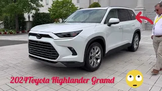 The 2024 Toyota Grand Highlander is finally here!