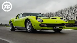 The GREATEST Lamborghini of all time? Chris Harris vs Lamborghini Miura | Top Gear