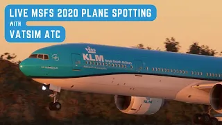 LIVE Plane Spotting Atlanta (KATL) | VATSIM ATC | Microsoft Flight Simulator 2020