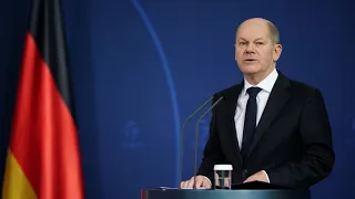 Angriff auf Ukraine: Scholz verurteilt „eklatanten Bruch des Völkerrechts“