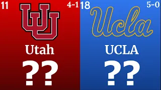 College Football Week 6 Predictions 2022