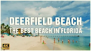 DEERFIELD 🌊🌴🌅 The BEST BEACH in Florida!