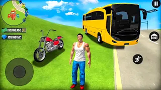 Transport Bus & Bike Driving in Open World Game - Go to Town 6 - Android Gameplay