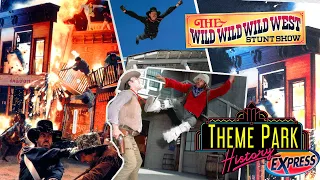 The Theme Park History Express of The Wild, Wild, Wild, West Stunt Show (USH/USF/USJ)