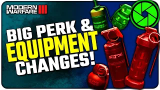 Huge MWIII Perk & Equipment Changes + More! | (Season 3 Patch Details)