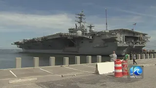 USS Eisenhower Strike Group prepares to deploy