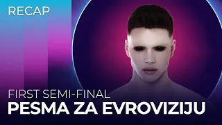 Pesma za Evroviziju 2024 (Serbia) | First Semi-Final | RECAP