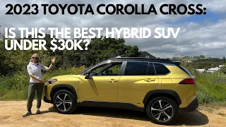 BEST Hybrid SUV Under $30k? 2023 Toyota Corolla Cross!