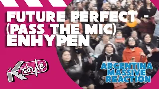 ENHYPEN 'FUTURE PERFECT (PASS THE MIC)' MASSIVE MV REACTION // 엔하이픈 리액션 아르헨티나
