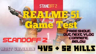 STANDOFF 2 DEATH MATCH GAME TEST USING REALME 5i