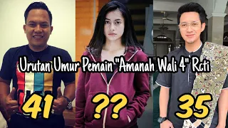 Pemeran Habiba Masih Berusia 20 Tahun ⁉️ Inilah Urutan Umur Pemain Amanah Wali 4 RCTI 2020 Terbaru‼️