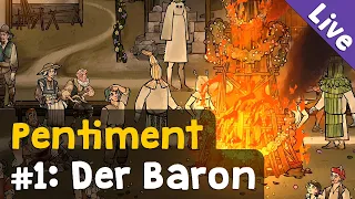 #1: Der Baron ✦ Let's Play Pentiment (Blind / Livestream-Aufzeichnung)