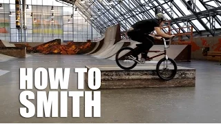 How to smith grind BMX (Как сделать смит грайнд на БМХ) | Школа BMX Online #16