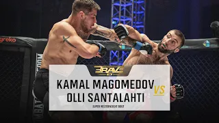 FREE MMA Fight | Kamal Magomedov vs Olli Santalahti | BRAVE CF 63