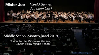 Mister Joe, Harold Bennett... Middle School Montco Concert Band 2019