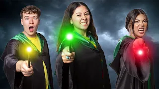 WHAT IF I GO TO HOGWARTS WIZARDING SCHOOL | CRAZY & FUNNY MAGIC SITUATIONS BY CRAFTY HACKS PLUS