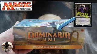 I'm opening a box of 36 Dominaria United draft boosters! I had Liliana from the foil sail!