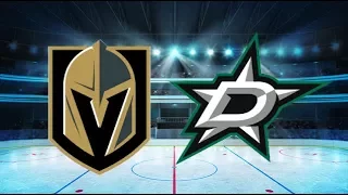 Vegas Golden Knights vs Dallas Stars 0-3 (Radek Faksa HATTRICK!!) All goals and Highlights!!