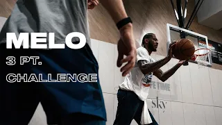 Carmelo Anthony vs. Alex Bazzell | Shooting Challenge