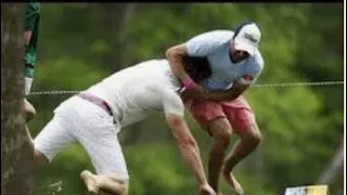 PGA Tour Fight! Pro Golfer’s get HEATED!