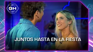 Bauti y Denisse nuevamente juntos en la fiesta de los viernes - Gran Hermano