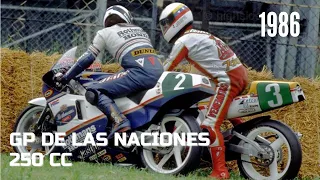 1986 Gran Premio de las Naciones 250 cc. Italia. Circuito de Monza.