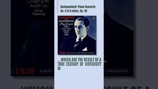 Rachmaninoff - Piano Concerto No. 3 by Vladimir Horowitz (Remastered 1930) / Presentation