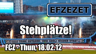 Eröffnung der Stehplätze in der Südkurve (18.02.12)