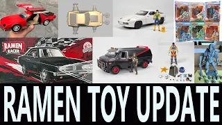 RETRO-WED: RAMEN TOY UPDATE JAN 2024 80s COMANDERS, MARSHALL, PURPLE RAY, GREAT WHITE, RED GULLWING
