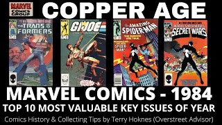 COPPER AGE Marvel Comics 1984 Top 10 Most Valuable key issues comic book invest Transformers GI Joe