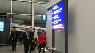 171201 BTS Departure At Hong Kong Airport