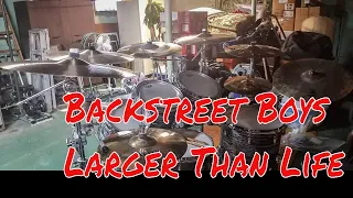 Backstreet Boys Larger Than Life Drum Cover by Chris DeAngelis