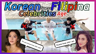 [PLAY] Korean guys guess Filipina Celebrities' Age #115 (ENG SUB)