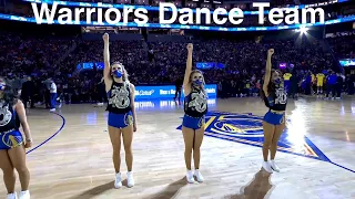 Warriors Dance Team (Golden State Warriors Dancers) - NBA Dancers - 2/12/2022  dance performance