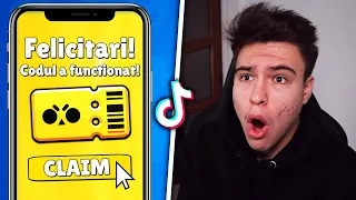 AM AFLAT UN COD SECRET PENTRU BRAWL PASS DE PE TIK TOK!! Brawl Stars Mituri