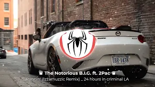 🦍The Notorious B.I.G. ft. 2Pac-Runnin' (Izzamuzzic Remix)24hours in criminal LA/music visualization🦍