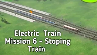 Electric Train Mission 6 - Stopping Train With Bracking System - Like Bollywood MovieS 🤣😂🚄🚄🚄🚂🚂