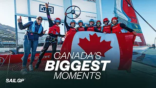 Canada's Biggest Moments in SailGP so far 🤯