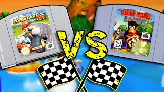Mario Kart 64 VS Diddy Kong Racing (Which one is better?)