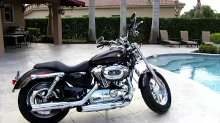 2013 Harley Davidson XL 1200 Sportster Custom by Advanced Detailing of South Florida