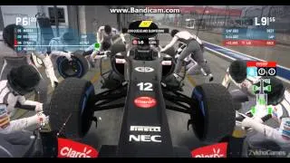 F1 2013 pit stop