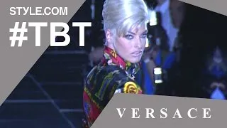 Naomi Campbell, Cindy Crawford & Christy Turlington Sing Freedom! ’90 at Versace - #TBT-Style.com