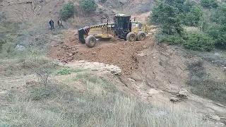 CAT 140m çukur canavarı.orman canavarı 140m.grader pov.140m,pit monster,grader,grayder,iş makinası