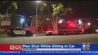 Man Shot While Sitting In Car In Northridge