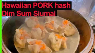 Quick and Easy Pork Shrimp Dim Sum ShuMai, How to Make Hawaiian Pork Hash Siumai Recipe