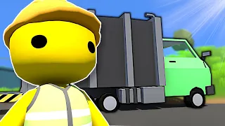 I Got a Job as the Worst Garbage Man EVER! - Wobbly Life Gameplay