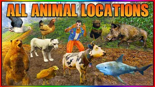 How To Find ALL New ANIMALS in GTA 5 Online! (All Animal Locations Guide)