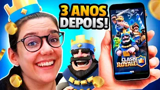 VOLTEI NO CLASH ROYALE DEPOIS DE ANOS!