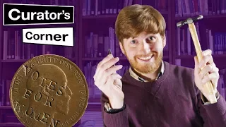 Defacing money: The Suffragette Penny | Curator's Corner S2 Ep 4 #CuratorsCorner